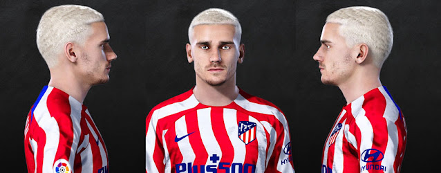 Antoine Griezmann Face Atlético Madrid For eFootball PES 2021