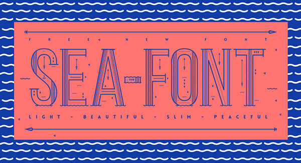 Download Gratis Font Terbaru September 2015 - Sea Free Font