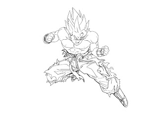 #8 Dragon Ball Coloring Page