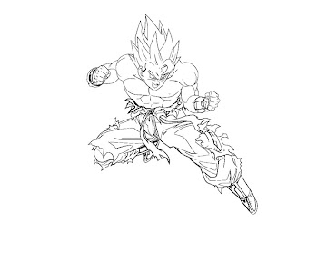 #8 Dragon Ball Coloring Page