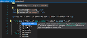 edit asp- intellisense