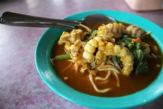 gambar mi udang lipan Pantai Remis di Perak