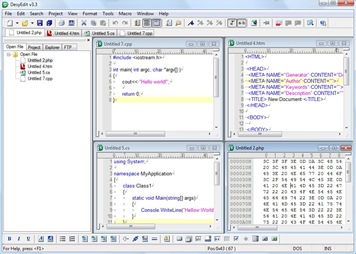 DesyEdit Free Editor for HTML C/C++ Java DesyEdit Free Editor for HTML C/C++ Java