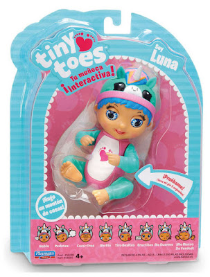 TINY TOES Luna Unicornio : Muñeca Interativa  Producto Oficial 2019 | Bandai 56083 | A partir de 4 años  COMPRAR ESTE JUGUETE 