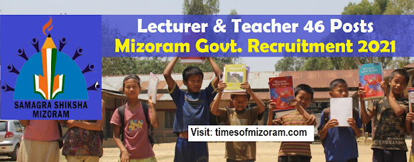 Mizoram Sawrkhar Zirtirtu Hnaruak Lecturer & Teache