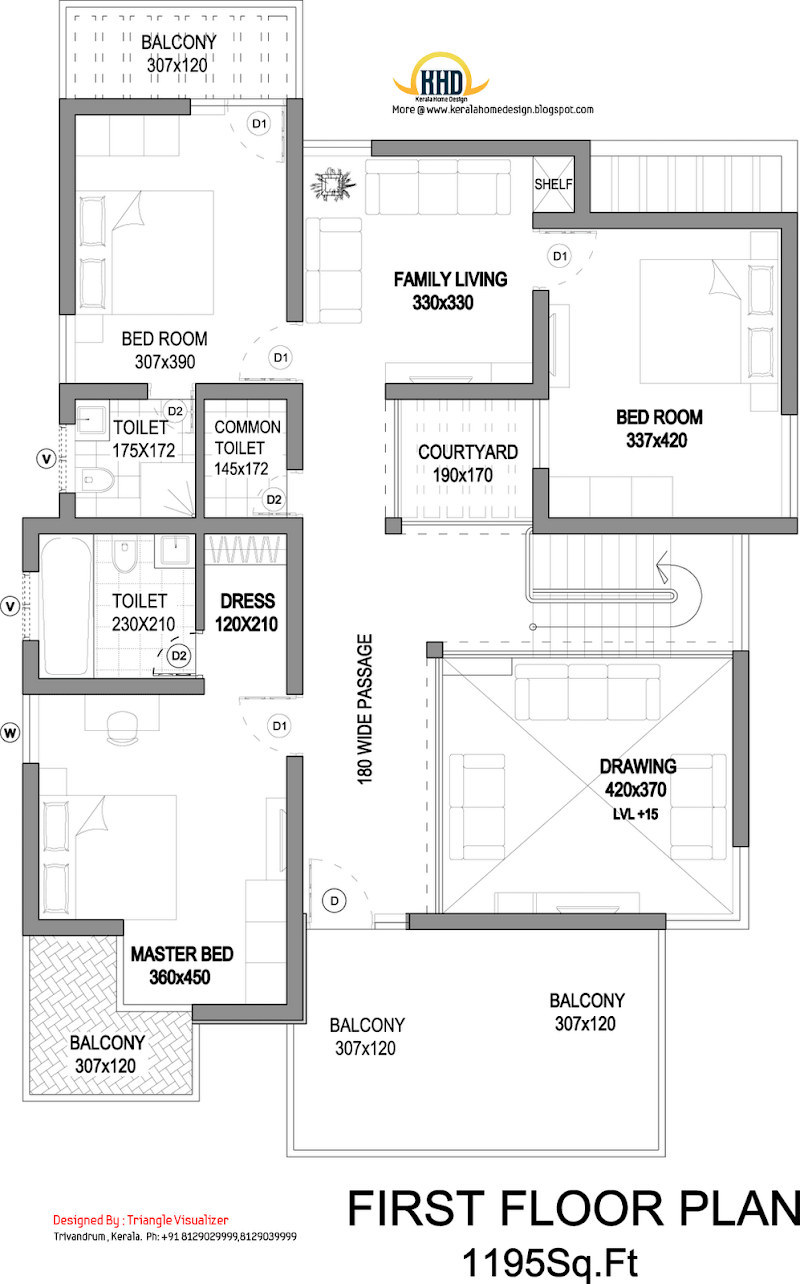 55+ Modern House Plan Elevation