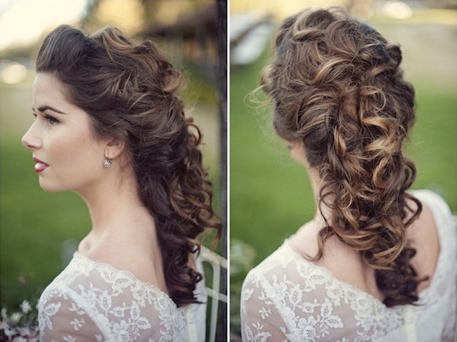 Wedding Hairstyles For Long Hair Half Up Half Down