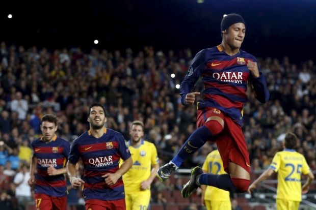 Hasil laga Barcelona 3-0 BATE