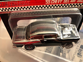 Hot Wheels RLC Membership '55 Chevy Bel Air Gasser Black Chrome hwc