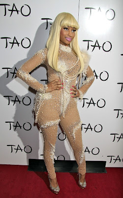 Nicki Minaj celebrating her Birthday at Tao Nightclub Pics