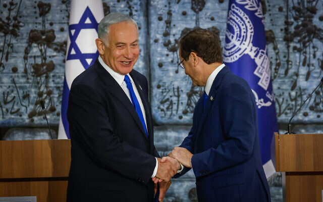  Herzog concede a Netanyahu mais 10 dias para formar governo