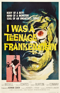 Poster - I Was a Teenage Frankenstein (1957)