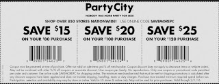 party city coupons 2018
