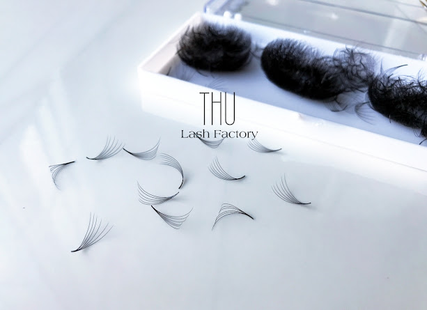 premade fans eyelashes 6D