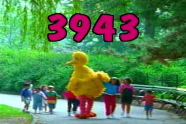 Sesame Street Episode 3943