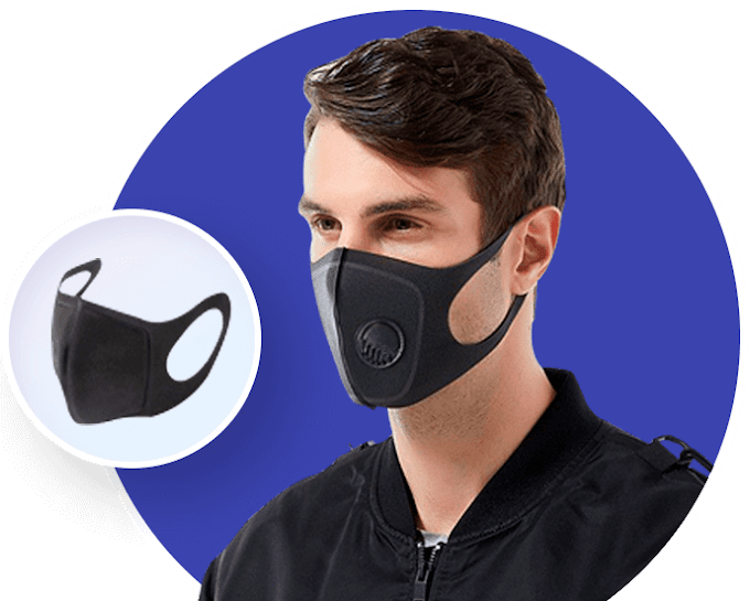 Anti-Pollution Breathing Mask, Dust Free Breathing Mask