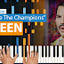 Chord Guitar kunci Gitar Piano Keyboard We Are The Champions - Queen