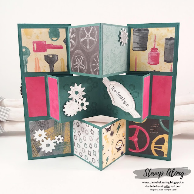 Stampin' Up! Classic Garage DSP - Geared Up Garage bundle