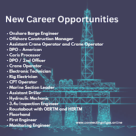 New Career Opportunities
