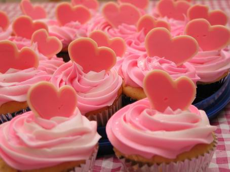 valentine cupcakes