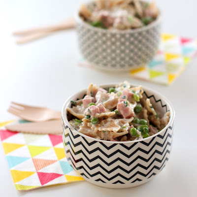 Illustration Farfalle Jambon & Petit Pois