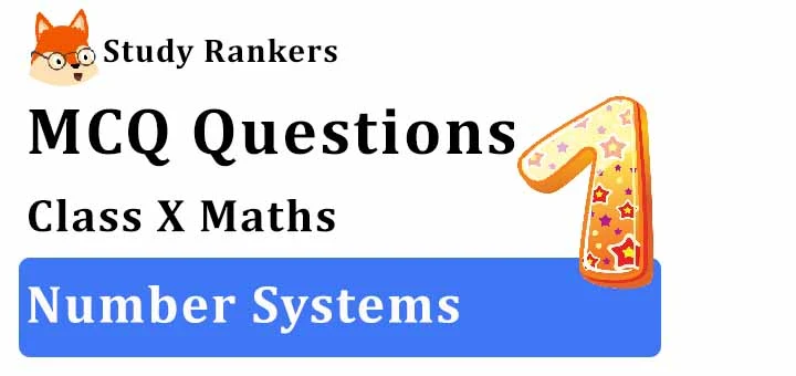 MCQ Questions for Class 9 Maths: Ch 1 Number Systems