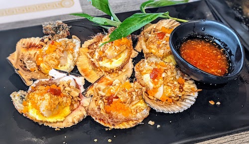 So diep trung cut / Sò điệp trứng cút (Scallops)