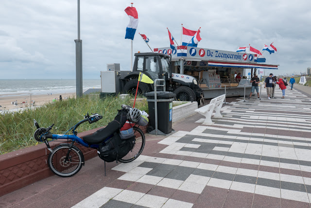 Voyage à vélo, Pays-Bas, Zanvoort an Zee