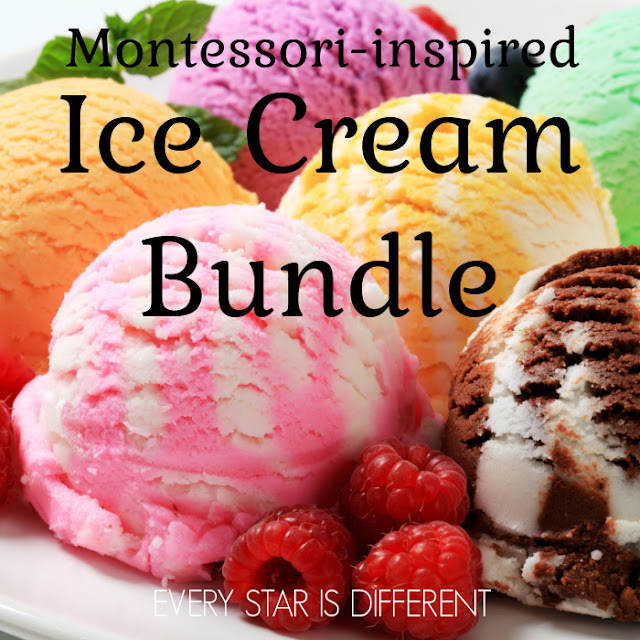 Montessori-inspired Ice Cream Bundle