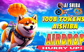 AI SHIBA Airdrop of 100 Billion $AISHIBA token Free