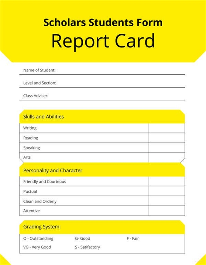 Free Template for Annual Report