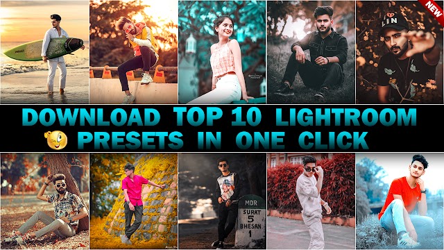 Download Top 10 Lightroom DNG Presets In One Click By Deepak Creations
