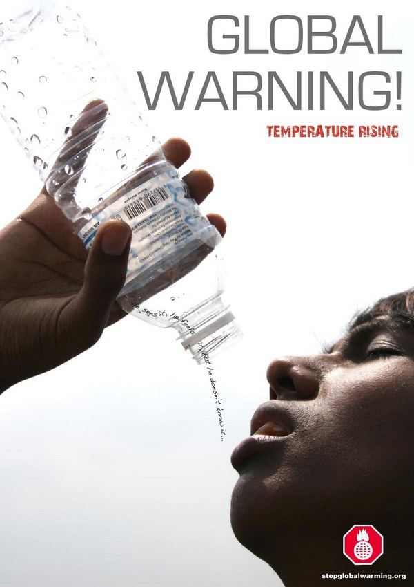 Most creative Global Warming awareness posters - Os mais 