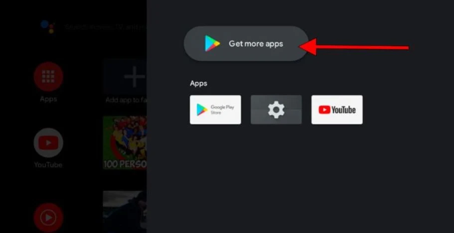 Herunterladen von Apps auf TCL Android TV