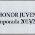 EL GRUPO VII DE DIVISIÓN DE HONOR JUVENIL YA TIENE CALENDARIO DE PARTIDOS.