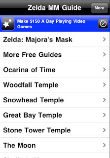 Guide for The Legend of Zelda: Majora's Mask IPA App Version 1.2
