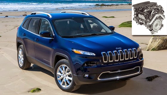 The ZF 9-speed gearbox is in the 2014 Jeep Cherokee