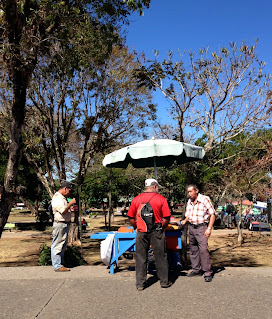 Puriscal flavored ice vendor