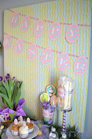 Free Printable Happy Easter Printable Banner from ishouldbemoppingthefloor{dot}com.