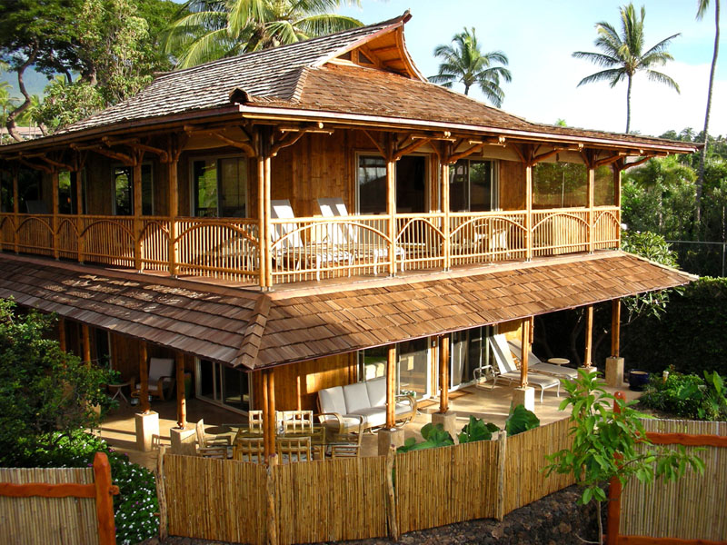 Ide Istimewa 42+ Desain Rumah Panggung Bambu