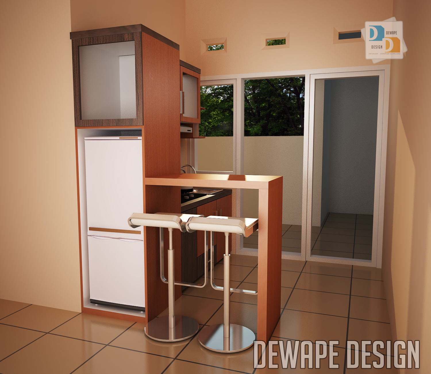 Kitchen Set Untuk Dapur Minimalis Design Kitchen Set Ibu Eva Dwi