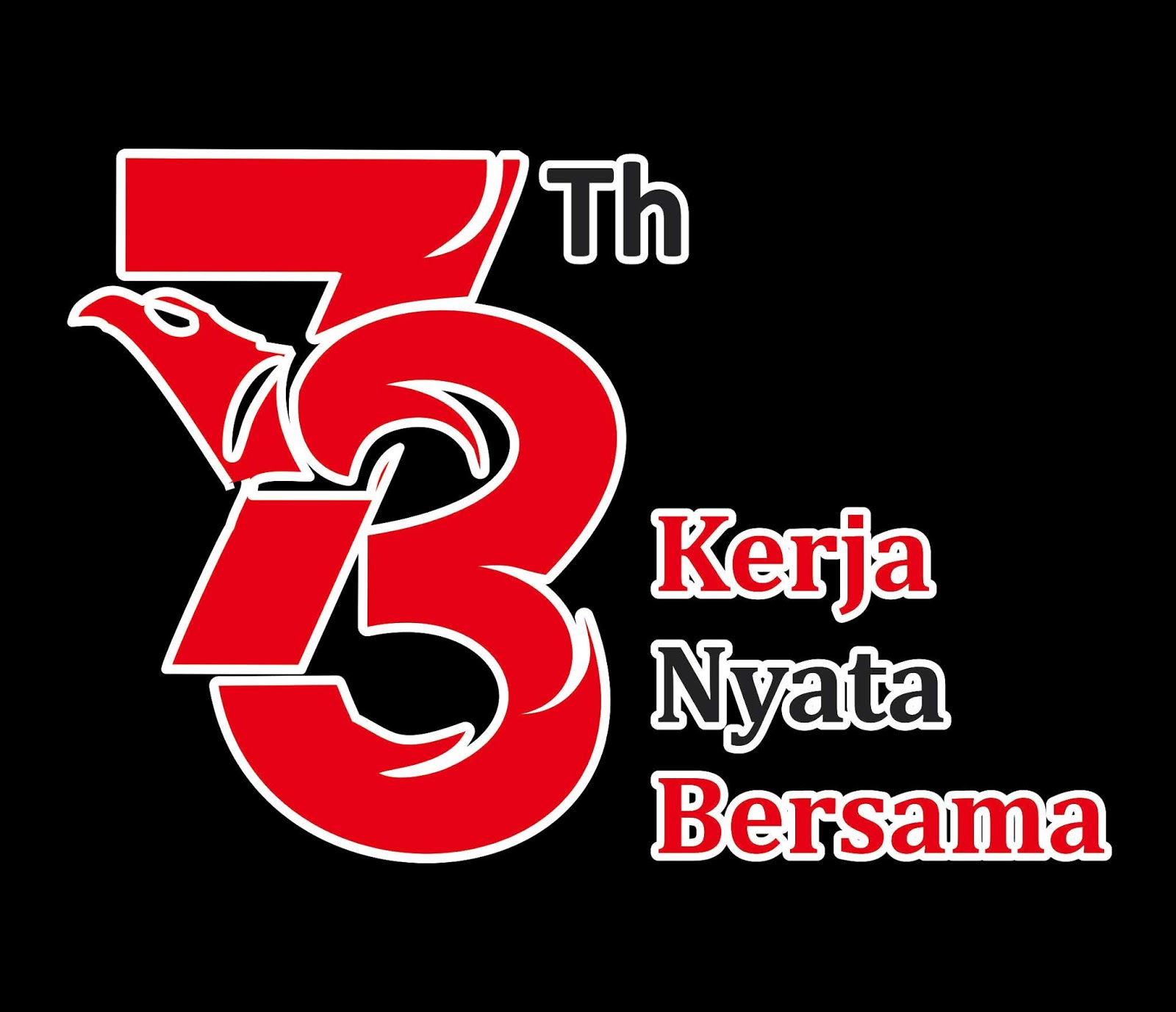 Logo HUT RI Ke 73  Tahun PNG HD DODO GRAFIS