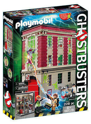 PLAYMOBIL Ghostbusters : Cazafantasmas 9219 - Cuartel : Parque de bomberos CAJA JUGUETE