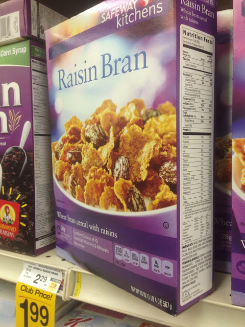 Raisin Bran, Safeway Kitchens - Safeway