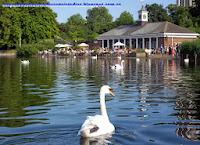 Lago Serpentine, en Hyde Park.