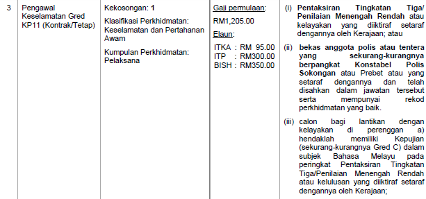 Jawatan Kosong MAJLIS PEPERIKSAAN MALAYSIA