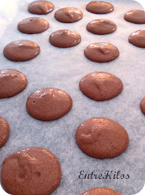 macarons de chocolate