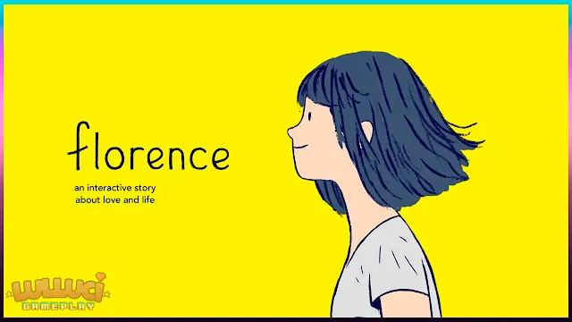 Banner Florence- Jogos em Live, post com pequeno resumo do jogo e experiência da Streamer com a jogatina