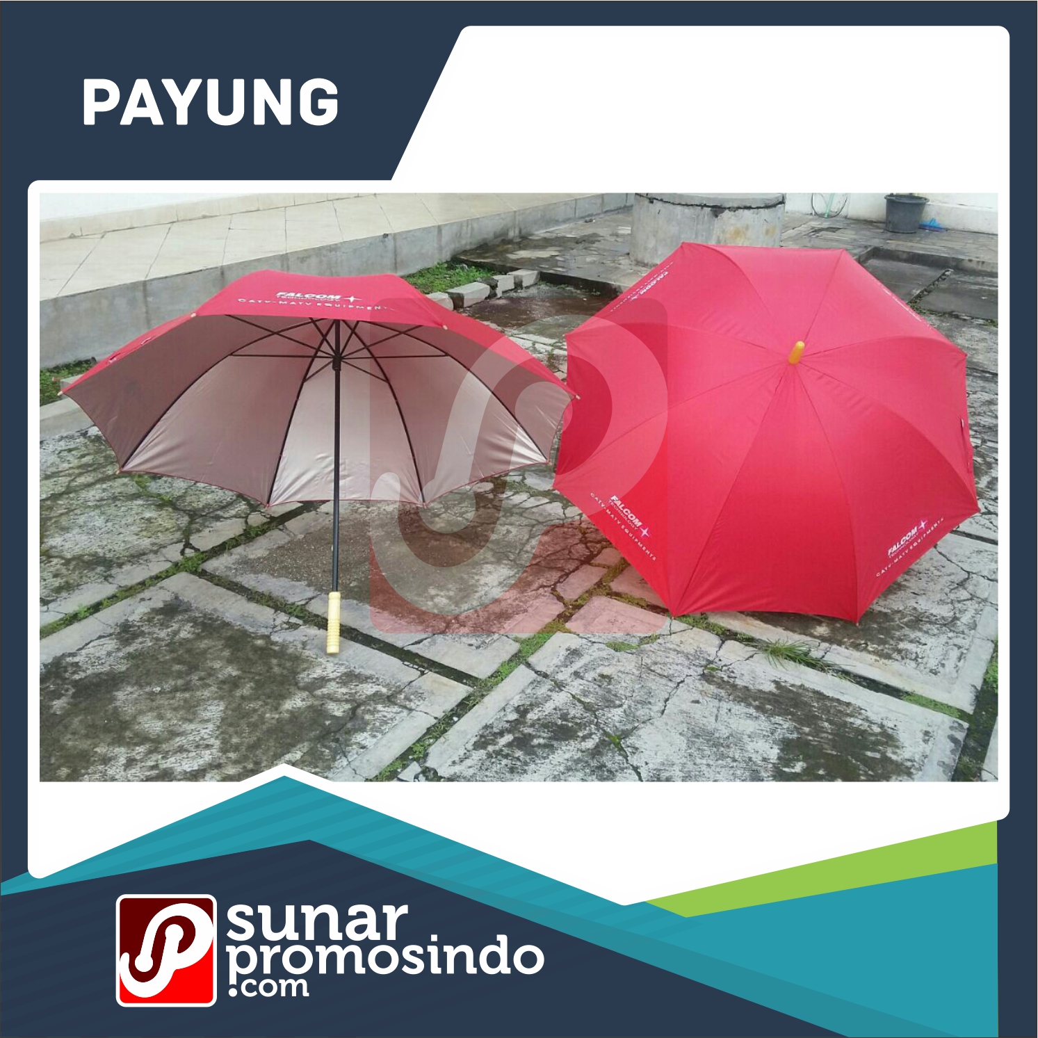 payung standar, payung semi golf, payung golf, payung lipat, sablon payung