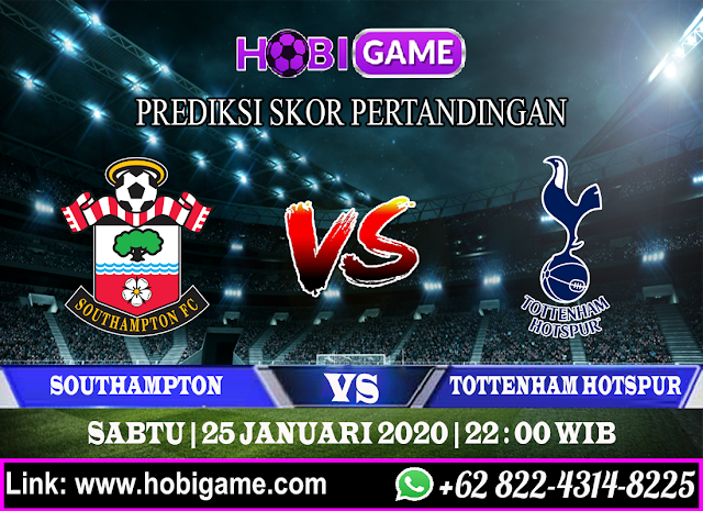 PREDIKSI SOUTHAMPTON VS TOTTENHAM HOTSPUR 25 JANUARI 2020